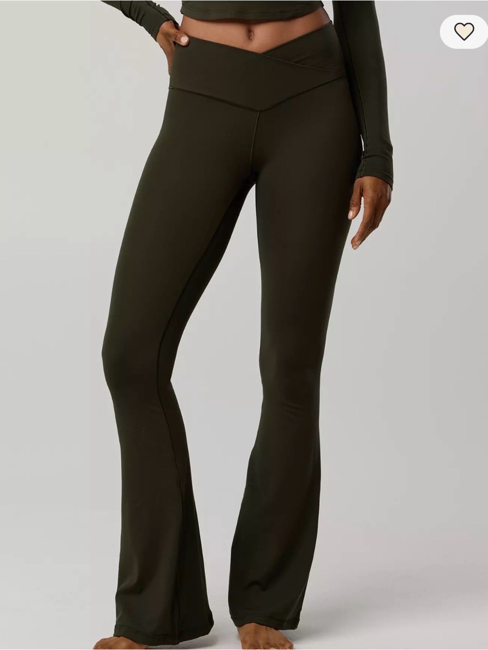 OFFLINE by Aerie Crossover Flare Leggings